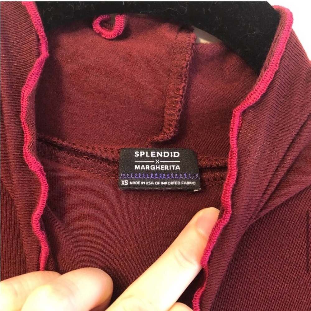 SPLENDID X Margherita Dolce Vita Ruffle Turtleneck - Picture 9 of 12